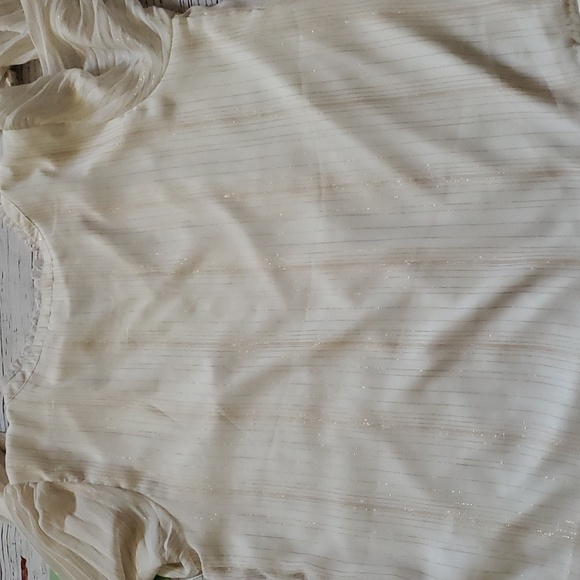 🎉 HOST PICK 🎉🆕️ INDIGO ROSE WOMEN'S CREAM LONG SLEEVE BLOUSE - Picture 7 of 7